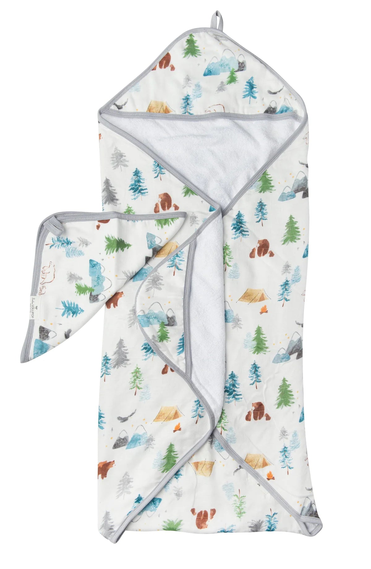 Loulou Lollipop Muslin Hooded Towel Sets