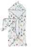 Loulou Lollipop Muslin Hooded Towel Sets