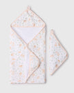 Loulou Lollipop Muslin Hooded Towel Sets