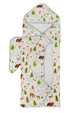 Loulou Lollipop Muslin Hooded Towel Sets