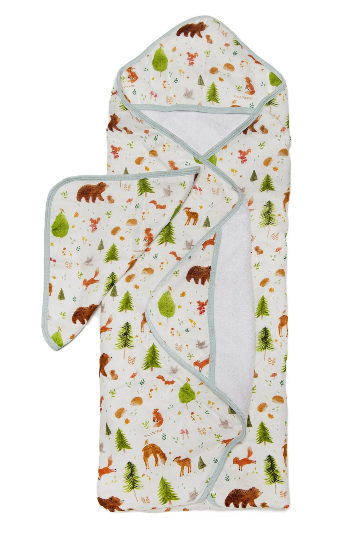 Loulou Lollipop Muslin Hooded Towel Sets