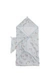 Loulou Lollipop Muslin Hooded Towel Sets