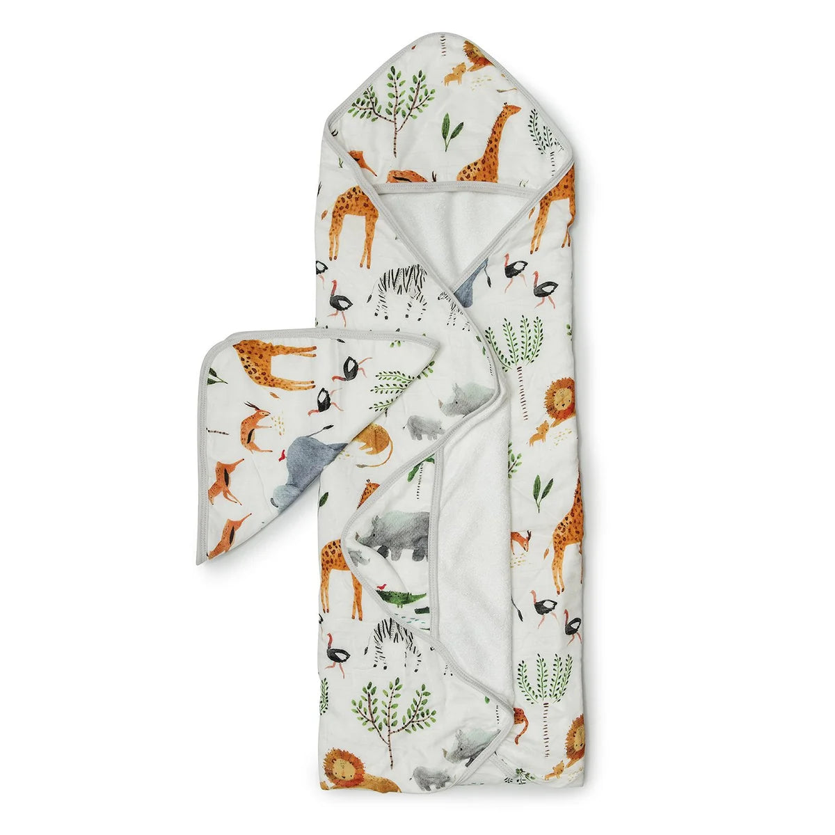 Loulou Lollipop Muslin Hooded Towel Sets