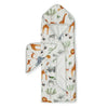 Loulou Lollipop Muslin Hooded Towel Sets