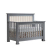 Natart Taylor Convertible Crib with Channel Tufted Panel