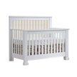 Natart Taylor Convertible Crib with Channel Tufted Panel