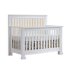 Natart Taylor Convertible Crib with Channel Tufted Panel