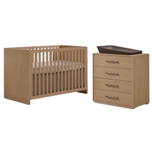 Tulip Contempo Classic Crib & 4-Drawer Dresser Set