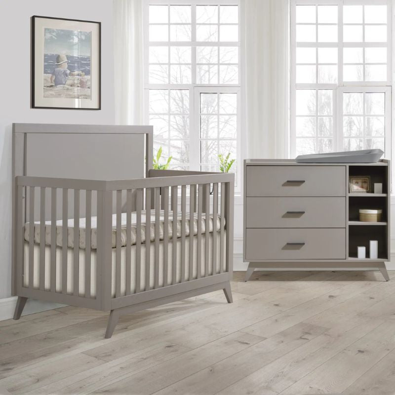 Tulip Sissi Convertible Crib & Combo Dresser Set