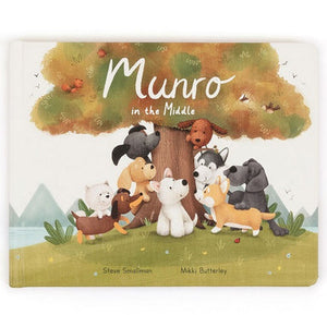 Jellycat Munro in the Middle Book