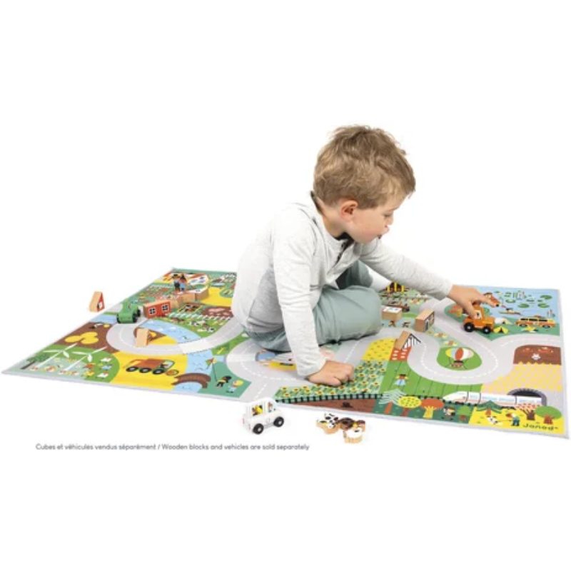 Janod Crossroads Countryside Play Mat