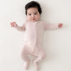 Kyte Baby Zippered Footie Blush