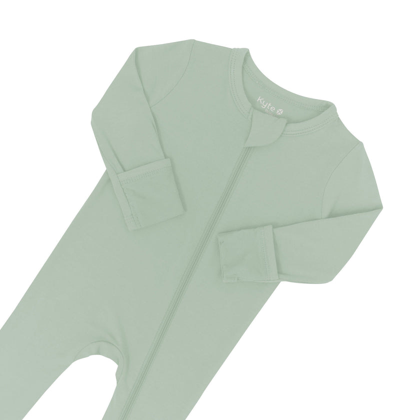 Kyte Baby Zippered Footie Thyme