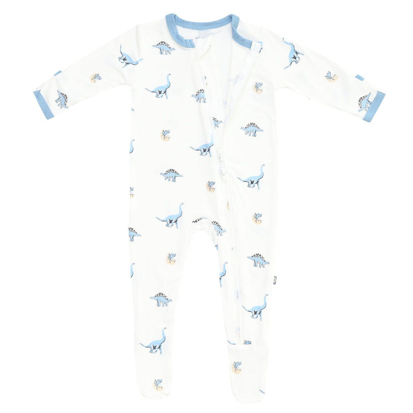 Kyte Baby Zippered Footie Jurassic