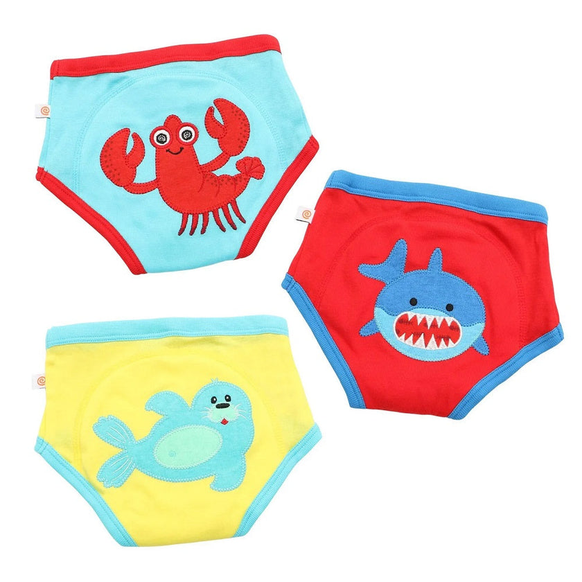 ZOOCCHINI Organic Cotton Potty Training Pants (3 pack)