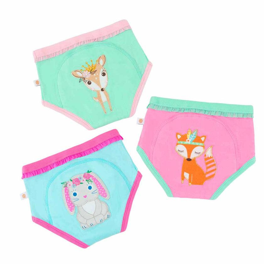 ZOOCCHINI Organic Cotton Potty Training Pants (3 pack)