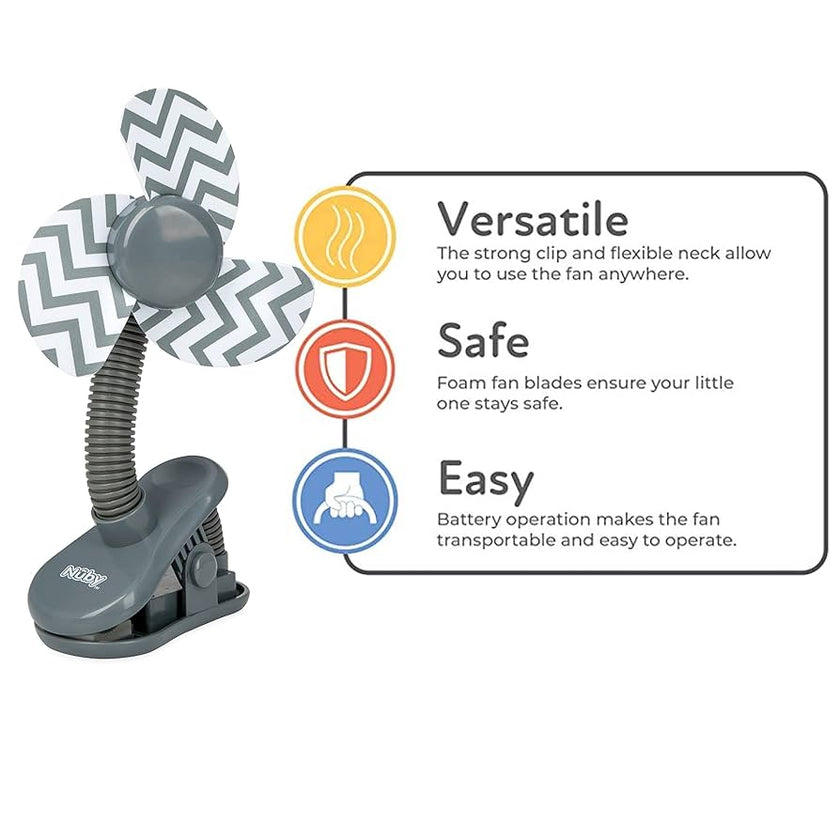 Nuby Clip-on Travel Fan
