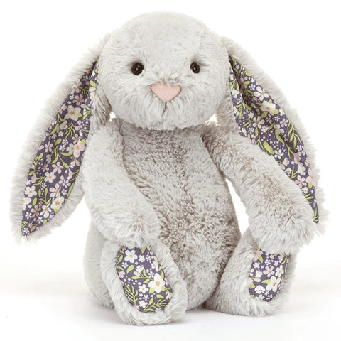 Jellycat Bashful Blossom Bloom Silver Bunny Original