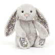 Jellycat Bashful Blossom Bloom Silver Bunny Little