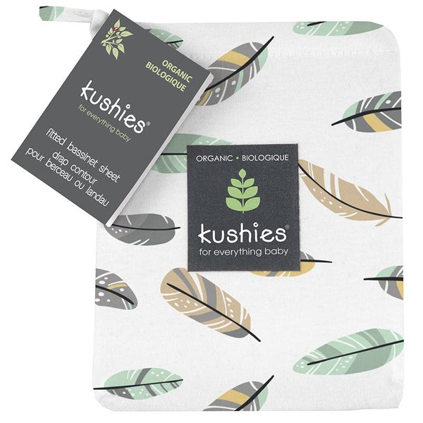 Kushies Organic Jersey Bassinet Sheets