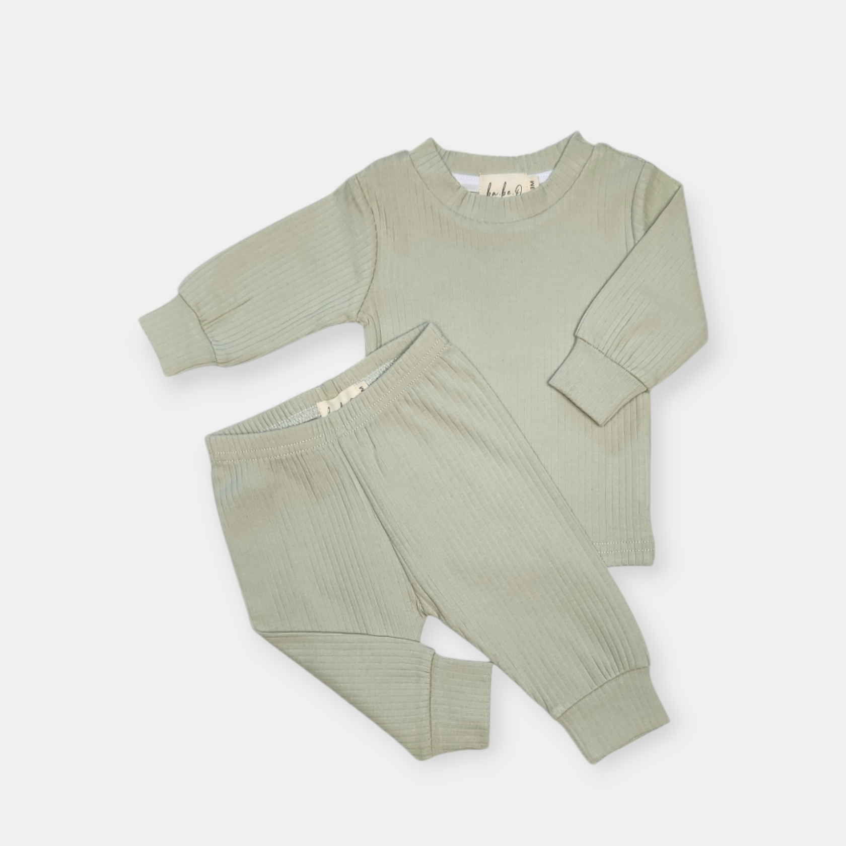 Ba.be.O Two Piece Suit Light Sage