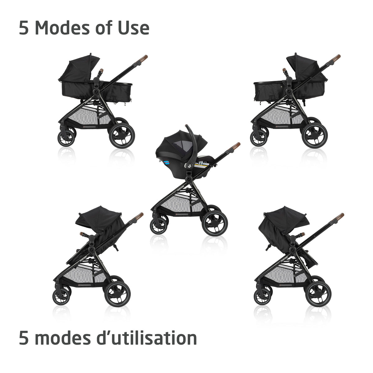 Maxi-Cosi Zelia Luxe Modular Travel System