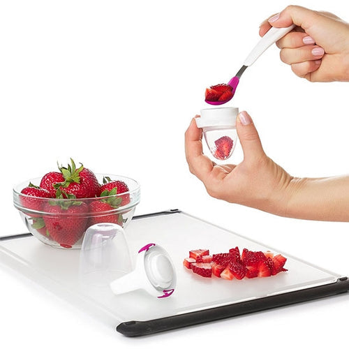 OXO Tot Teether Feeder Turquoise