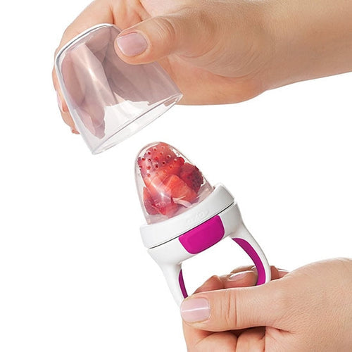 OXO Tot Teether Feeder Turquoise