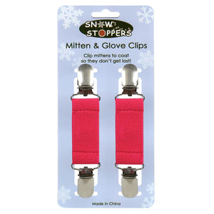 SnowStoppers Mitten Clips