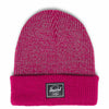 Herschel Elmer Reflective Ribbed Toddler Beanie Dragonfruit (1-3 years)