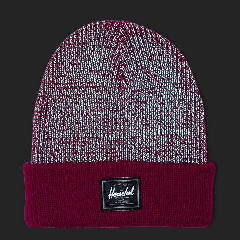 Herschel Elmer Reflective Ribbed Toddler Beanie Dragonfruit (1-3 years)