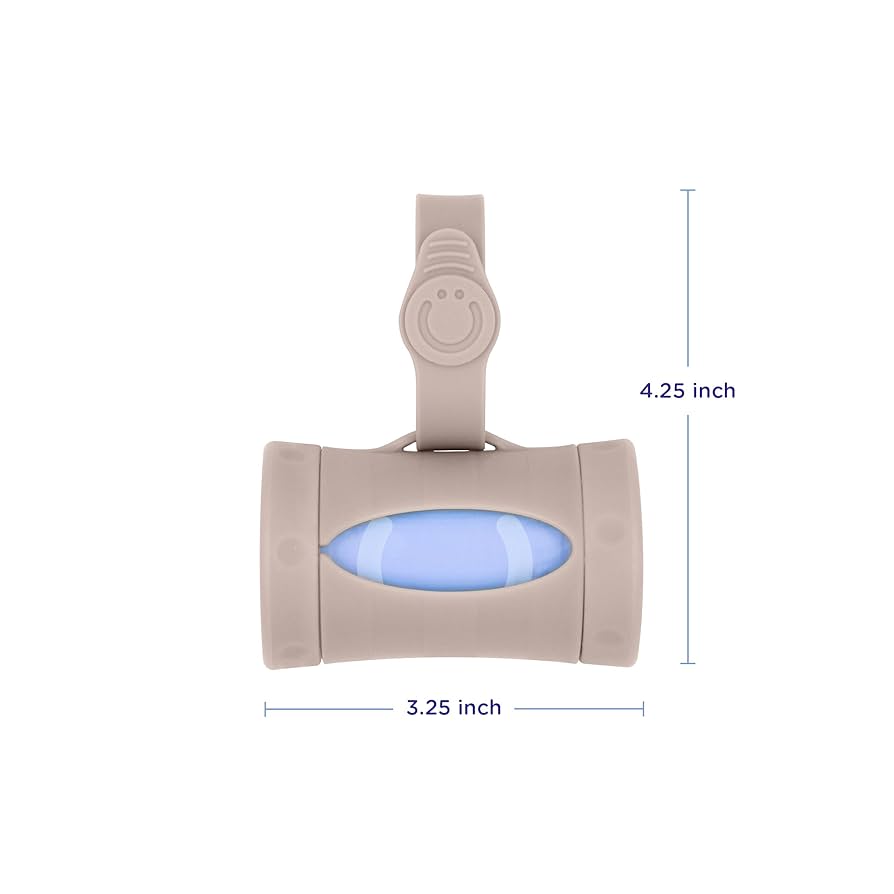 Ubbi On The Go Bags Dispenser Taupe