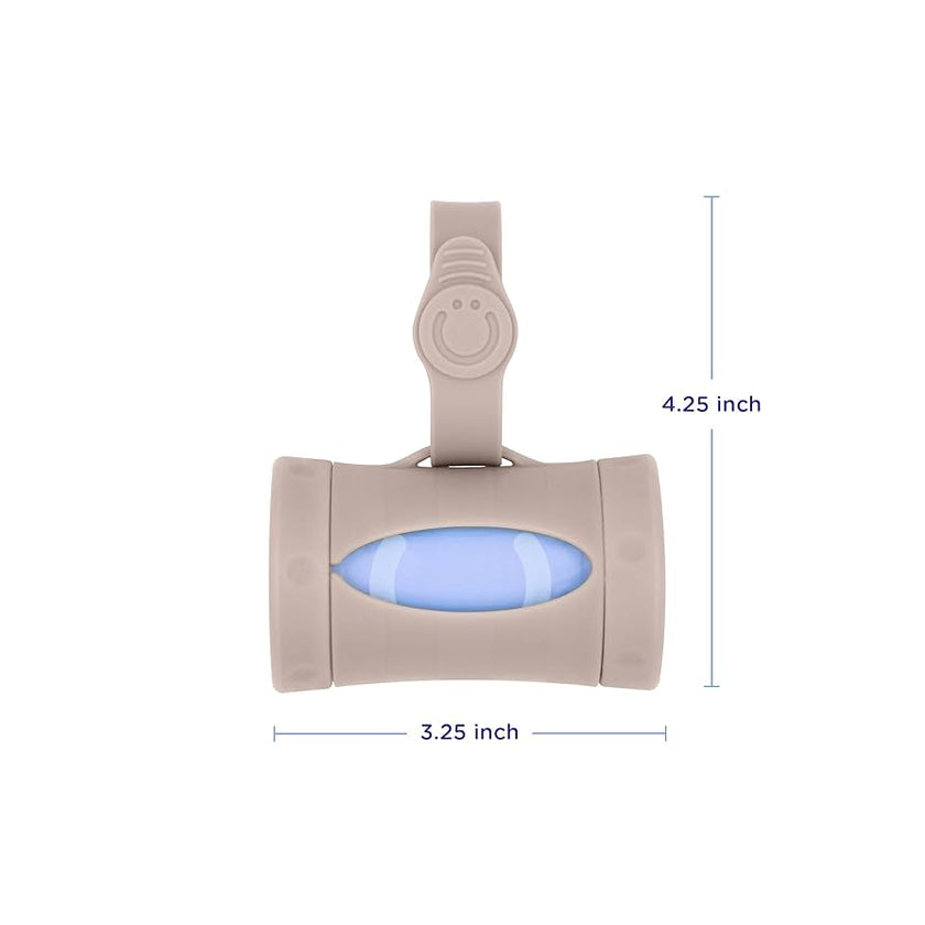 Ubbi On The Go Bags Dispenser Taupe