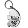 I Heart Guts Kidney Keychain
