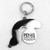I Heart Guts Penis Keychain