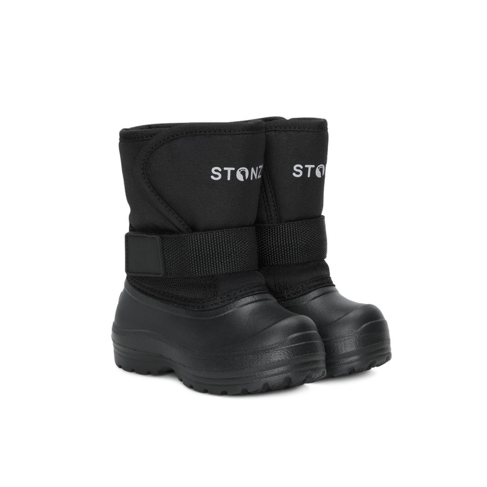 Stonz Trek Toddler/Kid Winter Boots Black