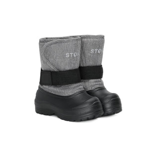 Stonz Trek Toddler/Kid Winter Boots Heather Grey