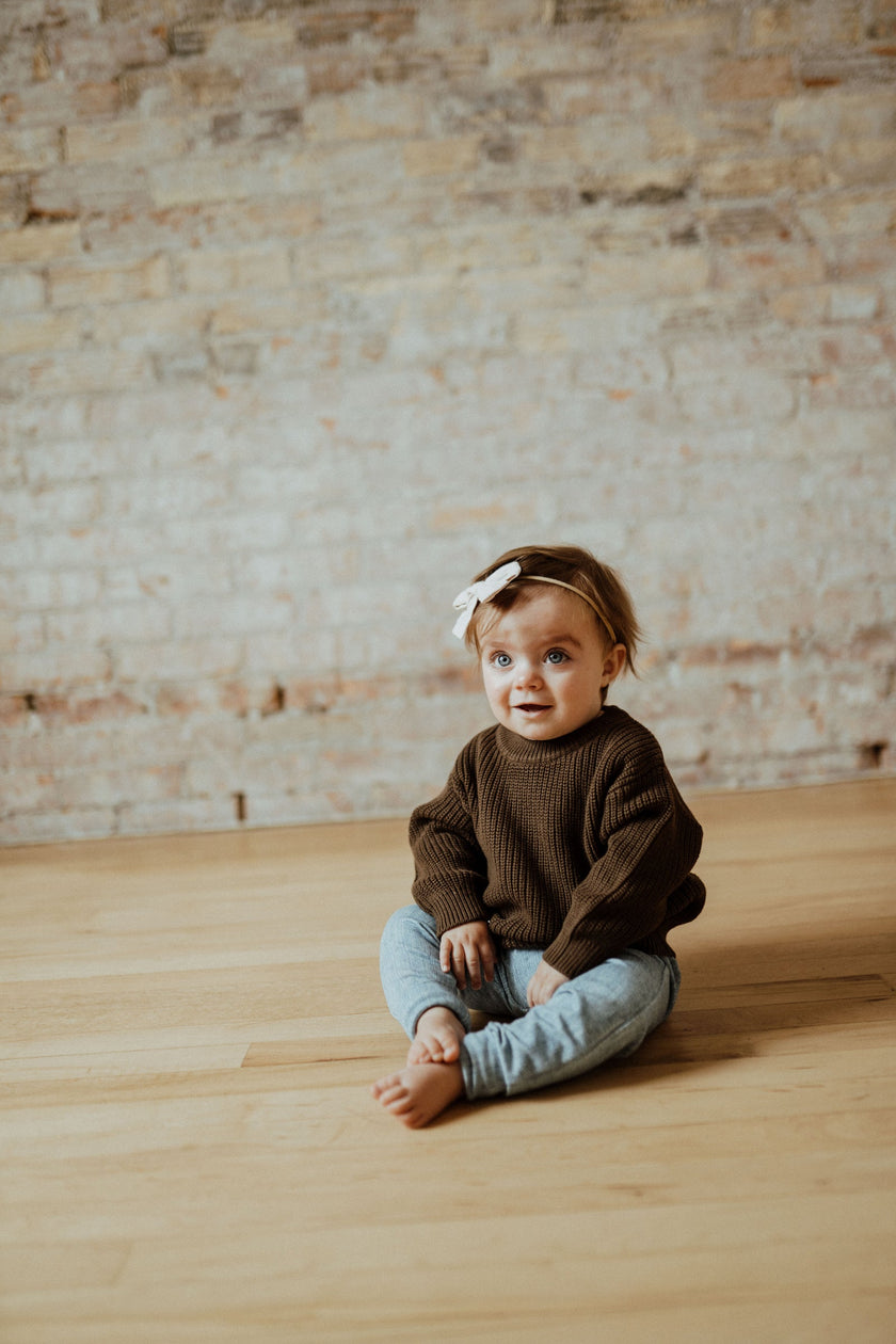 Ba.be.O Knit Sweater Midnight Soil