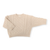 Ba.be.O Cable Knit Sweater Almond