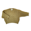 Ba.be.O Cable Knit Sweater Avocado Sage