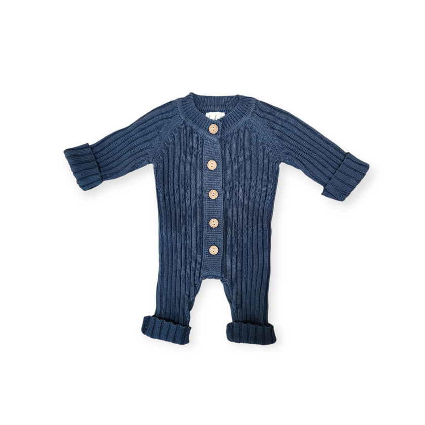 Ba.be.O Knit Romper (0-3 months)
