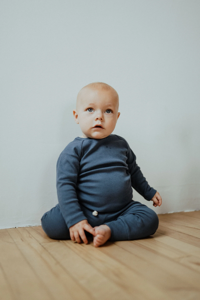 Ba.be.O Ribbed Jogger Set Dark Blue