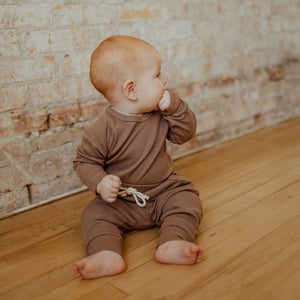 Ba.be.O Ribbed Jogger Set Mauve