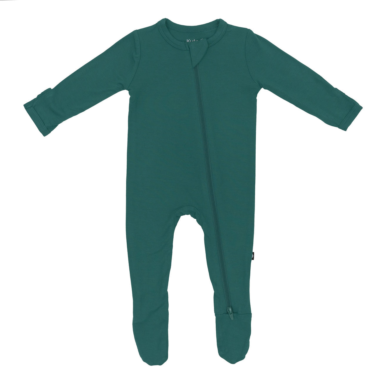 Kyte Baby Zippered Footie in Emerald