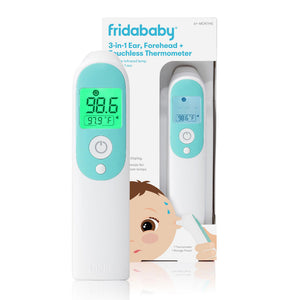 fridababy 3-in-1 Ear, Forehead, Touchless Infrared Thermometer