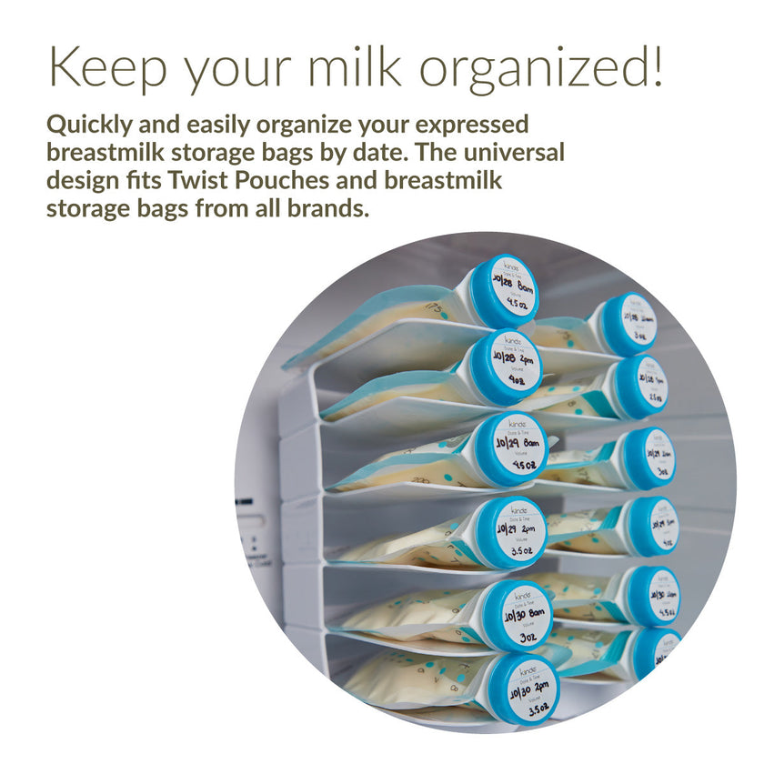 kiinde Twist Keeper Breastmilk Organizer