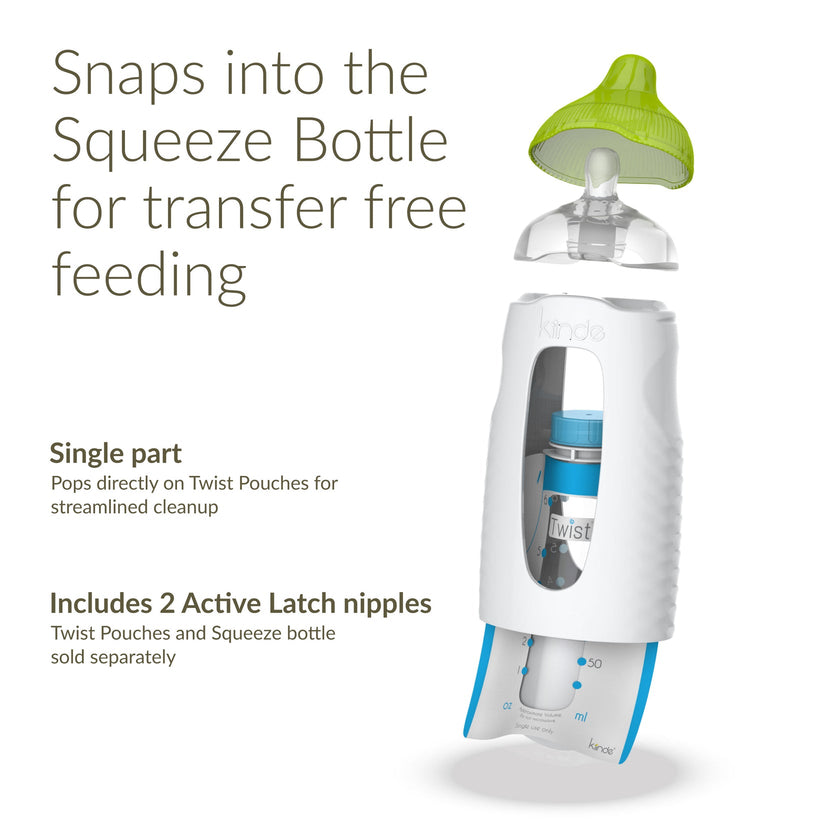 kiinde Twist Active-Latch Nipples