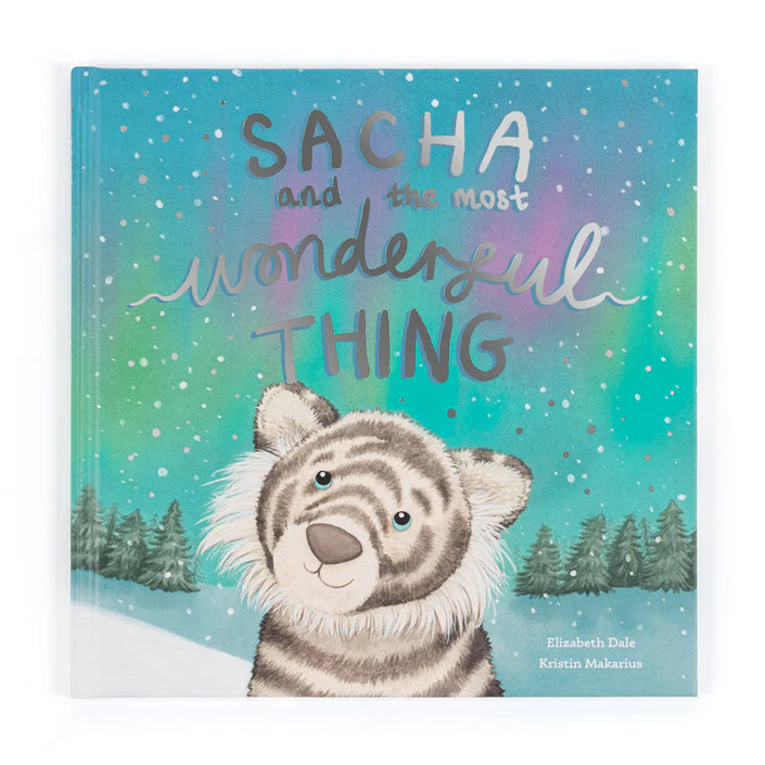 Jellycat Sacha and the Most Wonderful Thing Book