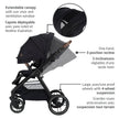 Maxi-Cosi Oxford Travel System + Oria Bassinet