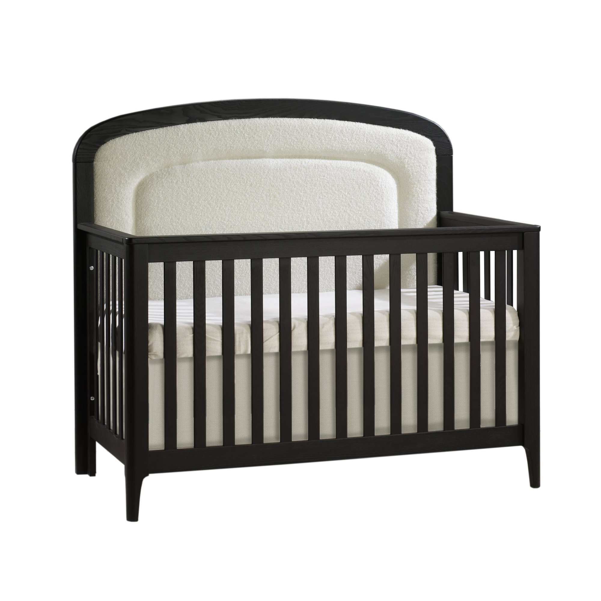 Natart Palo Convertible Crib with Upholstered Panel